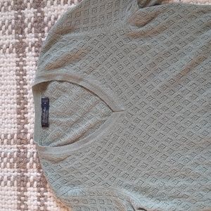 Brooks Brothers 100% Cashmere Light Green Sweater